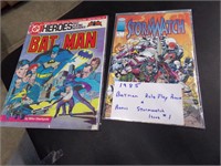 1985 Batman & Storm watcher comics