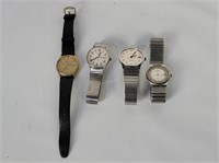 4 Watches - Timex, Advance, Seiko