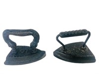 1800s Pr Antique Cast Iron Sad Irons
