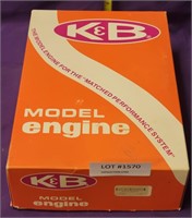 LIKE NEW K&B MODEL ENGINE W/BOX