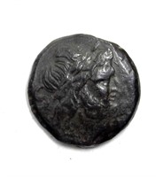 Circa 250 BC Zeus / Galley Glossey AU Lg Bronze