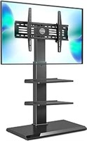 AS IS - FITUEYES Floor TV Stand with Adjustable Sh