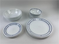 Vintage Corelle Country Hearts Dinnerware