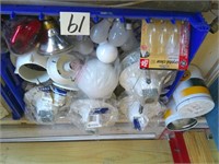 White Splay Trim / Light Bulb Lot