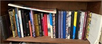 Shelf of Vintage Books