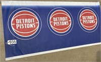 6ftx3ft Detroit Pistons Banner