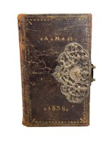 1838 Bavaria Protestant Hymn Book In German
