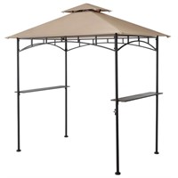 Hampton Bay Heathermoore 8x5 ft. Grill Gazebo