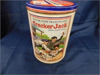 Vintage 11oz. Cracker Jack popcorn tin, 6"
