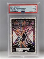 2023 Donruss Victor Wembanyama RC #10 PSA 9