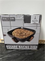 Appetit Oven to Table Square Baking Dish