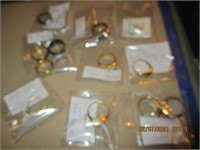 Misc. Lot of Costume Rings-some marked g.p.,e.p.