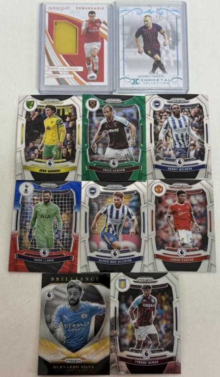 LOT OF SOCCER CARDS
