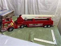 Nylint aerial hook, and ladder toy truck