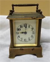Antique Waterbury Brass Alarm Clock