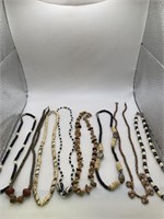 NATIVE NECKLACE LOT OF 8
