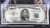 Series 1953A $5 Silver Certificate