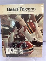 Bears vs Falcons Nov. 17 1968 program W/ ticket!