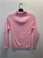 Vintage Kinlon Pink Ribbed Sweater