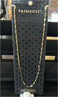PRIMROSE 18k Gold Lace Chain Necklace