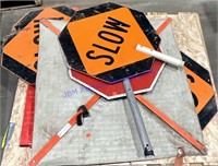 Assorted safety signs