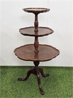 3 TIER STAND - 39.25" TALL X 23.25" DIA  AT BOTTOM