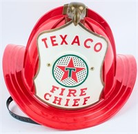 1960's TEXACO Fire Chief Fireman’s Toy Helmet