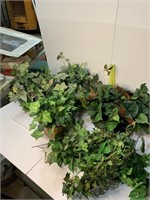 Box of Artificial Greenery