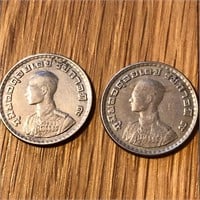 (2) Thailand Coins