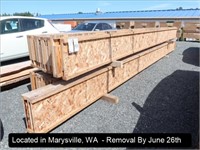 LOT, 18-1/4" X 2-3/4" JOISTS AT VARIOUS LENGTHS