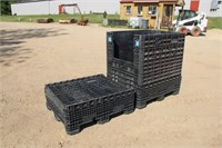 (2) Collapsible Pallets, 40"x 48"x 50"