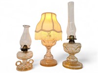 Grouping of Oil Lamps
