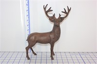 CAST IRON DEER FIGURINE