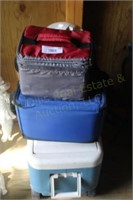 Cooler, Lunch Bags, & Water Jug