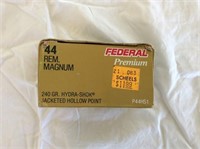 (20) Rnds. Of 44 REM. Magnum