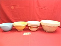 McCoy, USA Ovenware 65, Roseville Pottery Bowls