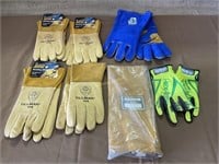 NIB- men’s welding gloves- 4 pairs, Steiner- s