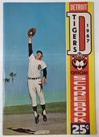 1967 Detroit Tigers Score Book