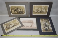 Antique Photograph Lot: School Children Mahaska