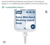 Tork Extra Mild Hand Washing Liquid Soap