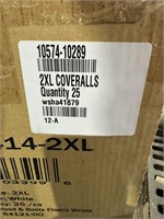 Case of (24) 2XL Shield Coveralls