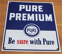 Pure Premium Metal Sign
