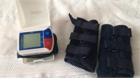 Blood Pressure Monitor (needs batteries) and pair