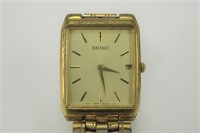 Seiko Men's Gold Tone Wrist Watch