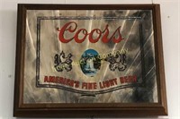 Coors Beer Mirror 18” X 24”