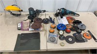 Angle Grinder & Sander w/ Attachments