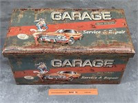GARAGE SERVICE & REPAIR Vinyl Covered Storage Box