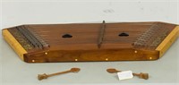 Hammered Dulcimer and stand with hammers