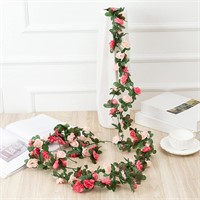 98 FT Flower Garland Decorations