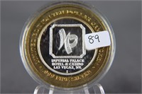 .999 Silver Poker Chip - Imperial Palace - Las Veg